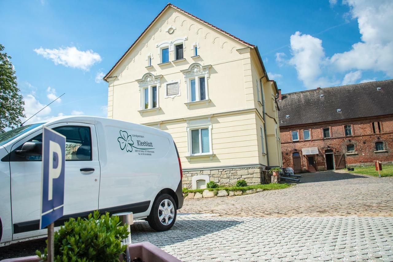 Landpension-Kleeblatt Wurchwitz Exteriör bild